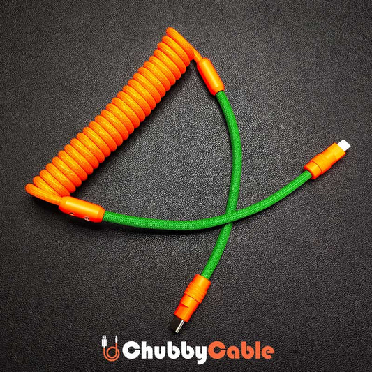 "Colorblock Chubby" New Spring Charge Cable