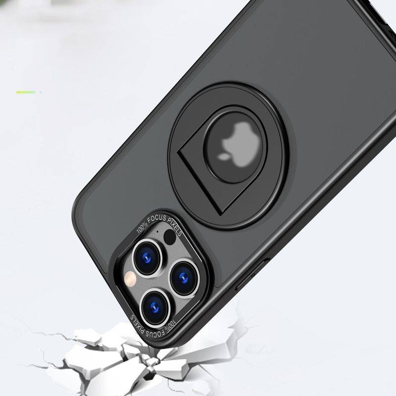 3-In-1 Rotating Invisible Stand Magnetic Magsafe iPhone Case