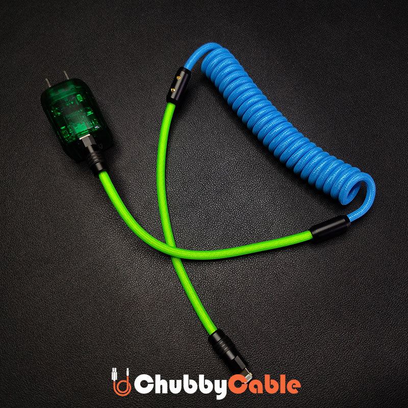 "Colorblock Chubby" New Spring Charge Cable