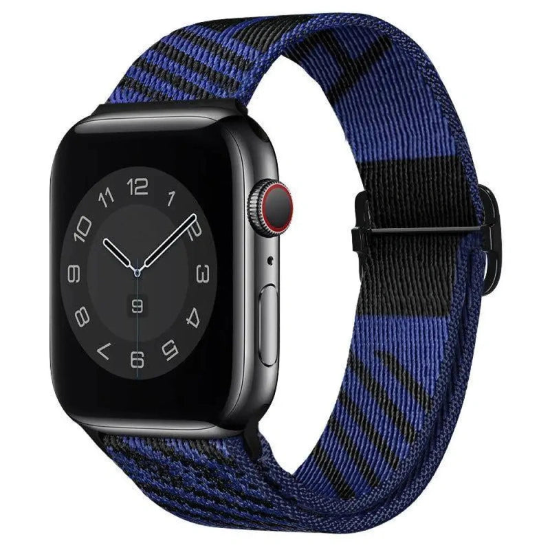 "Adjustable Band" Nylon Braided Loop For Apple Watch