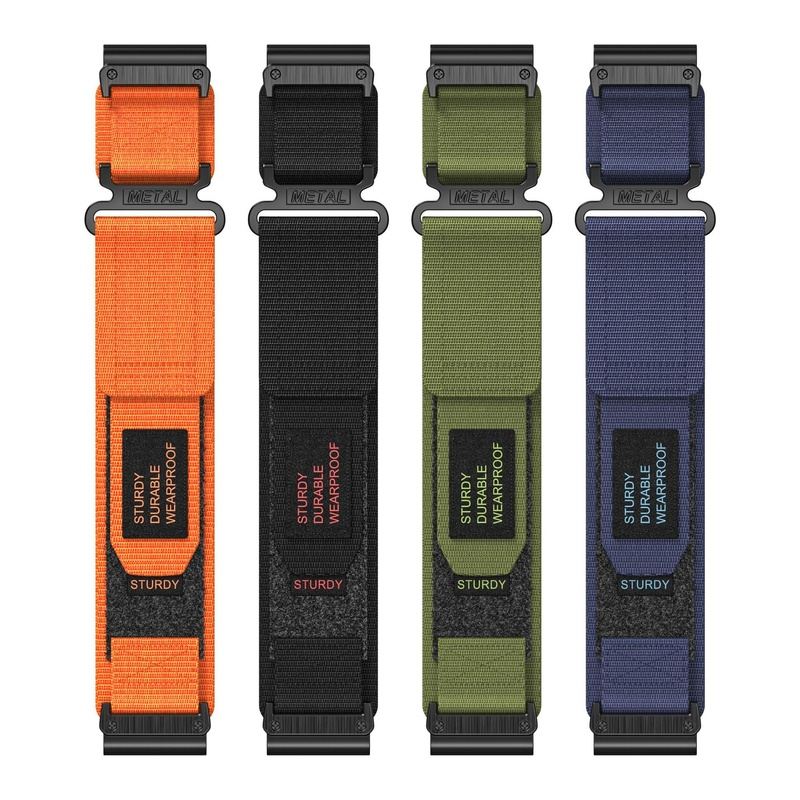 Alpine Nylon Loopback Velcro Band for Garmin Watch