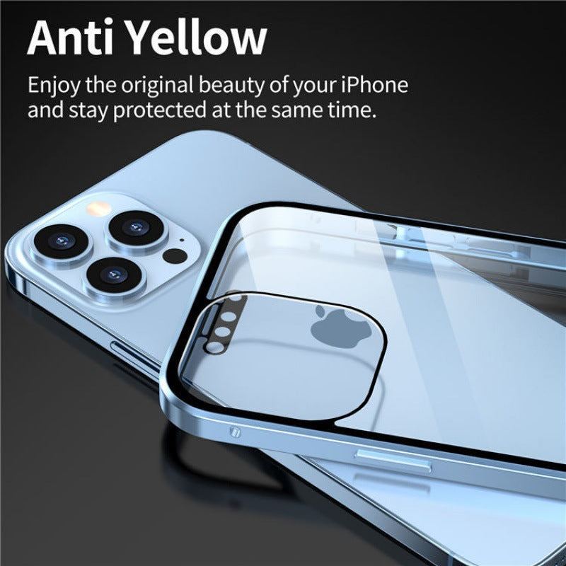 Anti-Peep Double-Sided Glass Fully Protects Phone Case