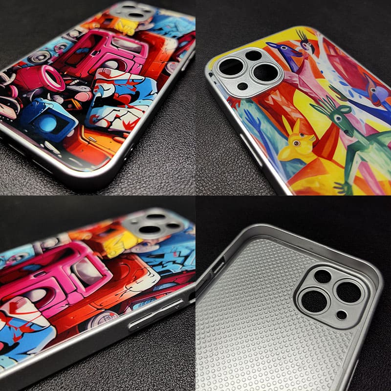 "ArtisticIce" Special Designed Glass Material iPhone Case