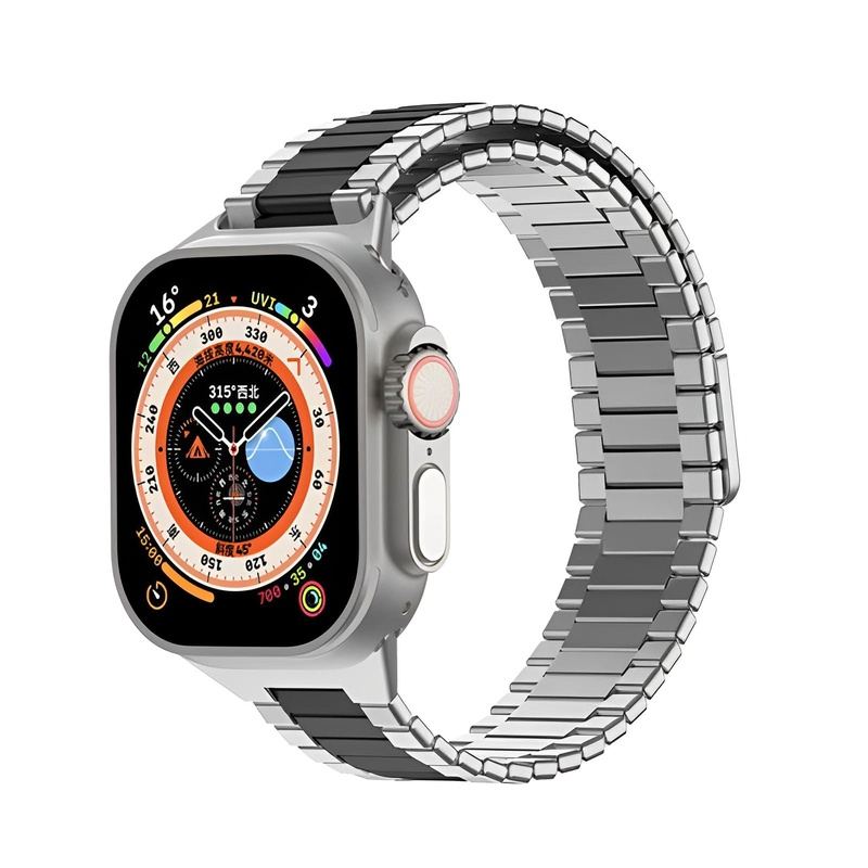 "Bamboo Band" Magnetic Stainless Steel Loop For Apple Watch