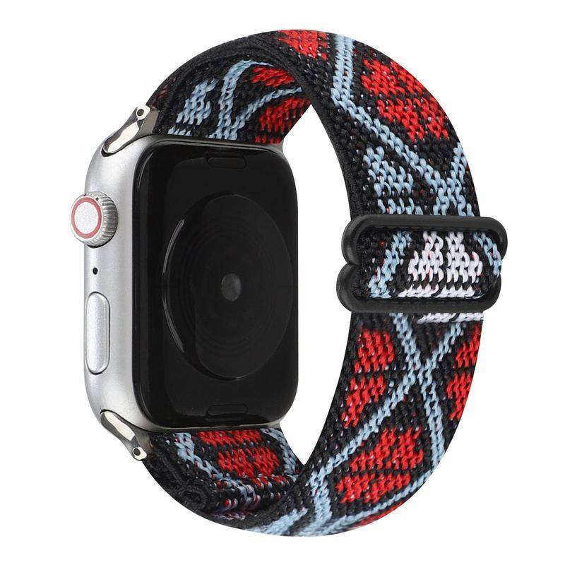 "Bohemian iWatch Band" Stretch Nylon Loop For Apple Watch