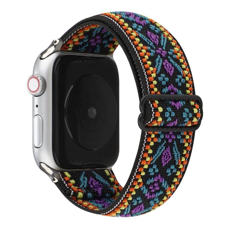 "Bohemian iWatch Band" Stretch Nylon Loop For Apple Watch