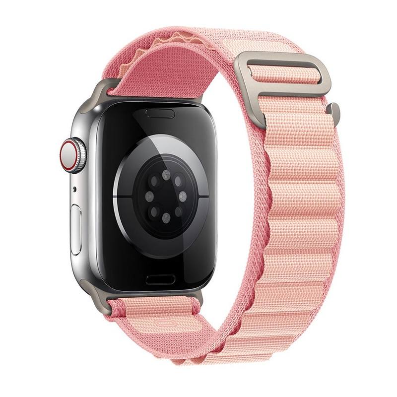 "Braided Multi-Color Band" Double Layer Nylon Loop For Apple Watch