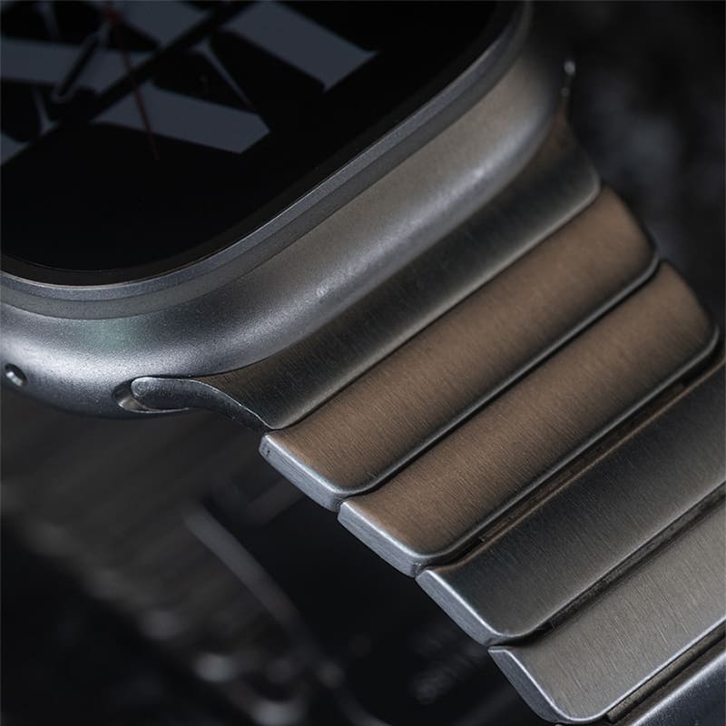 "Business Band" Stainless Steel Band With Butterfly Clasp for Apple Watch