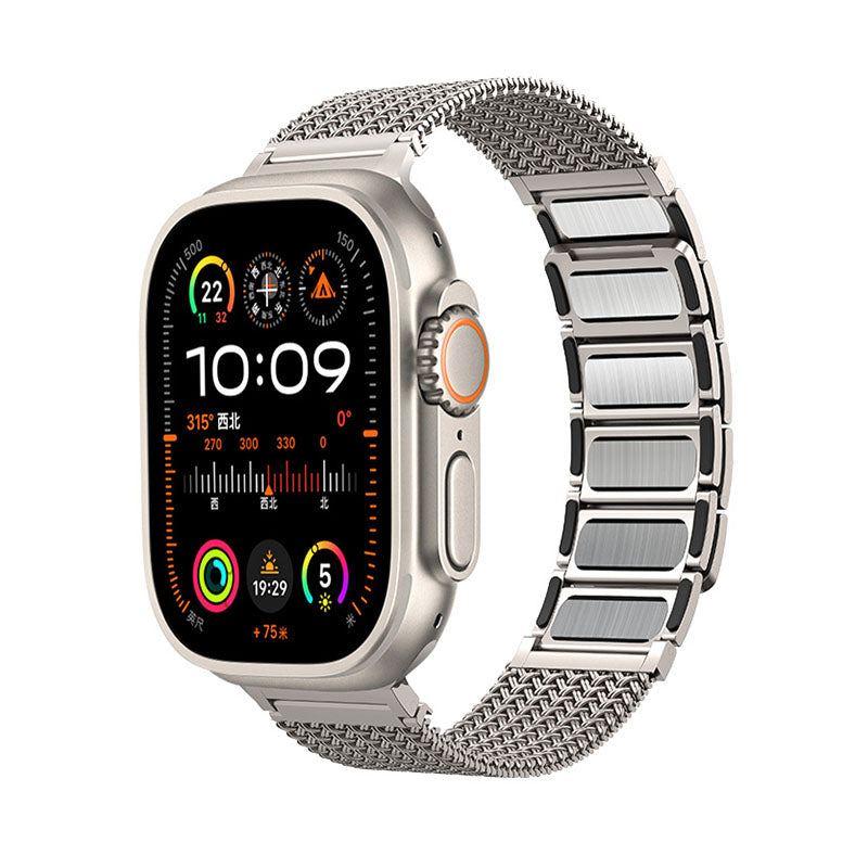 "Business Band" Stainless Steel Braided Magnetic Band For Apple Watch