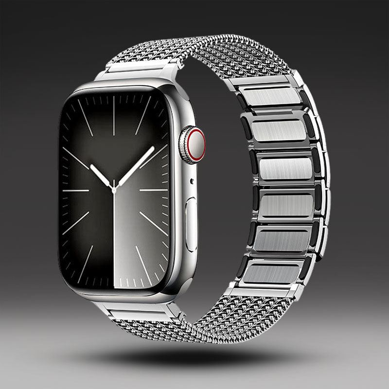 "Business Band" Stainless Steel Braided Magnetic Band For Apple Watch