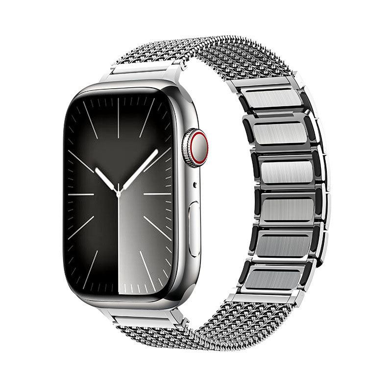 "Business Band" Stainless Steel Braided Magnetic Band For Apple Watch