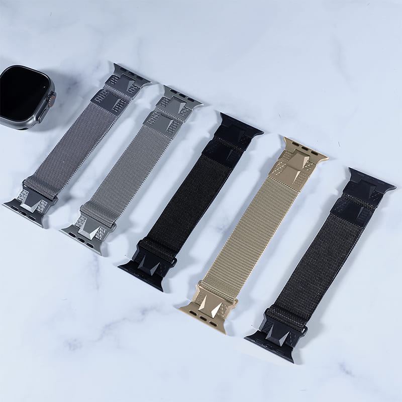 "Business Milanese Strap" Magnetic Metal Apple Strap