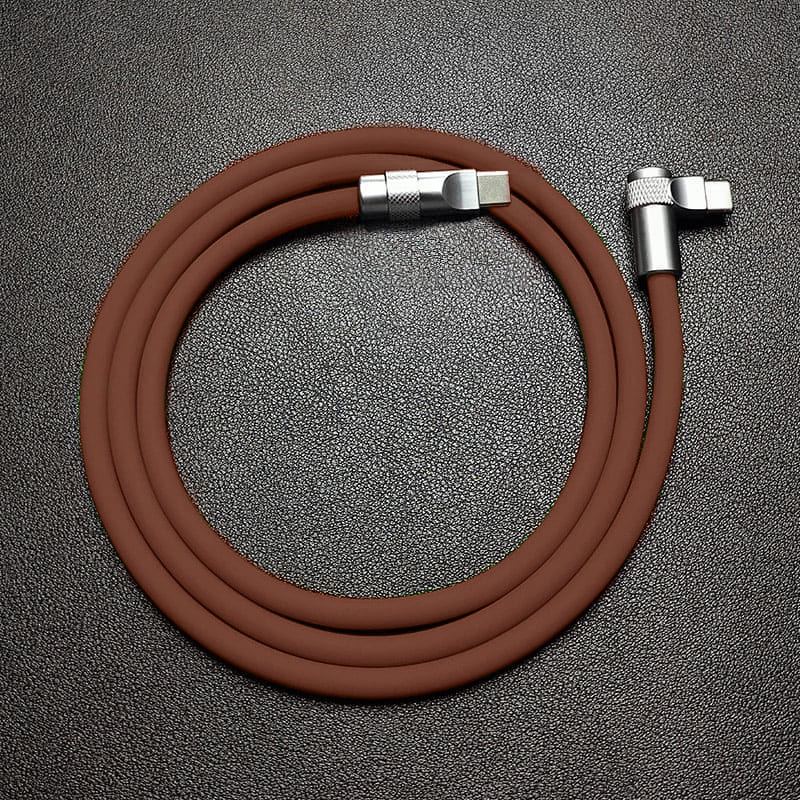 "FlexElbow Pro" 90° Design 100W Fast Charge Cable