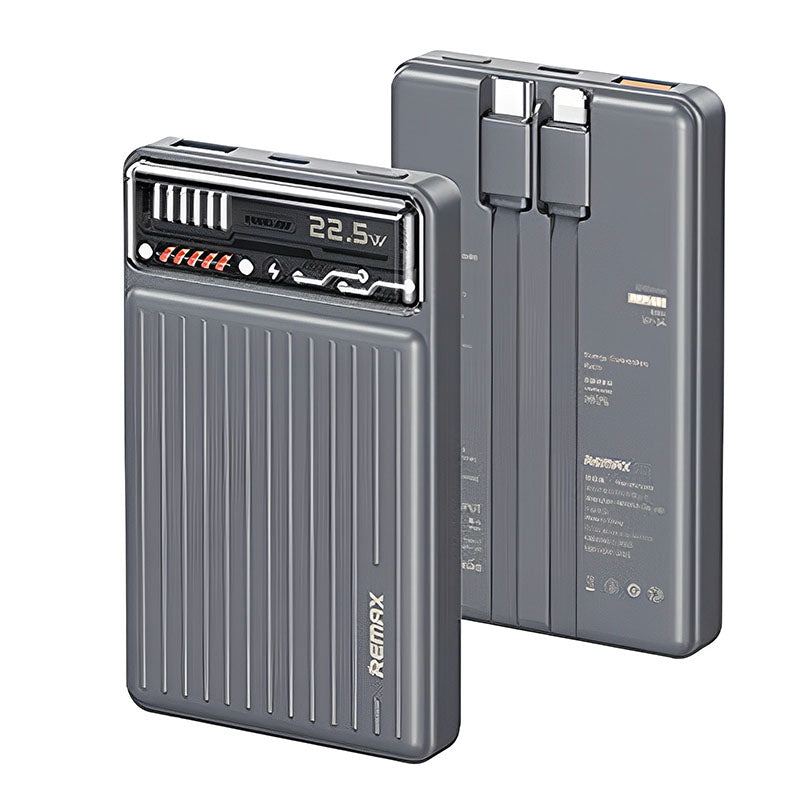 "Chubby" 10000mAh 22.5W Dual-Wire Retro Power Bank