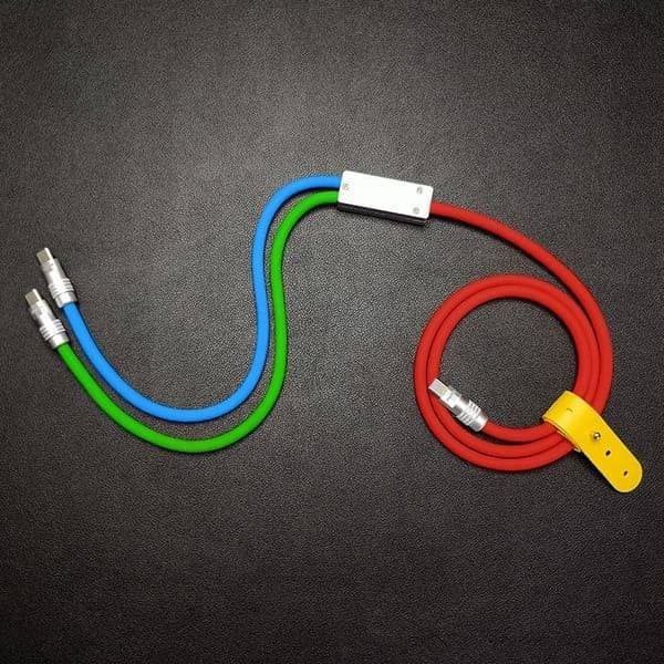 "Chubby" 2 IN 1 100W Charge Cable