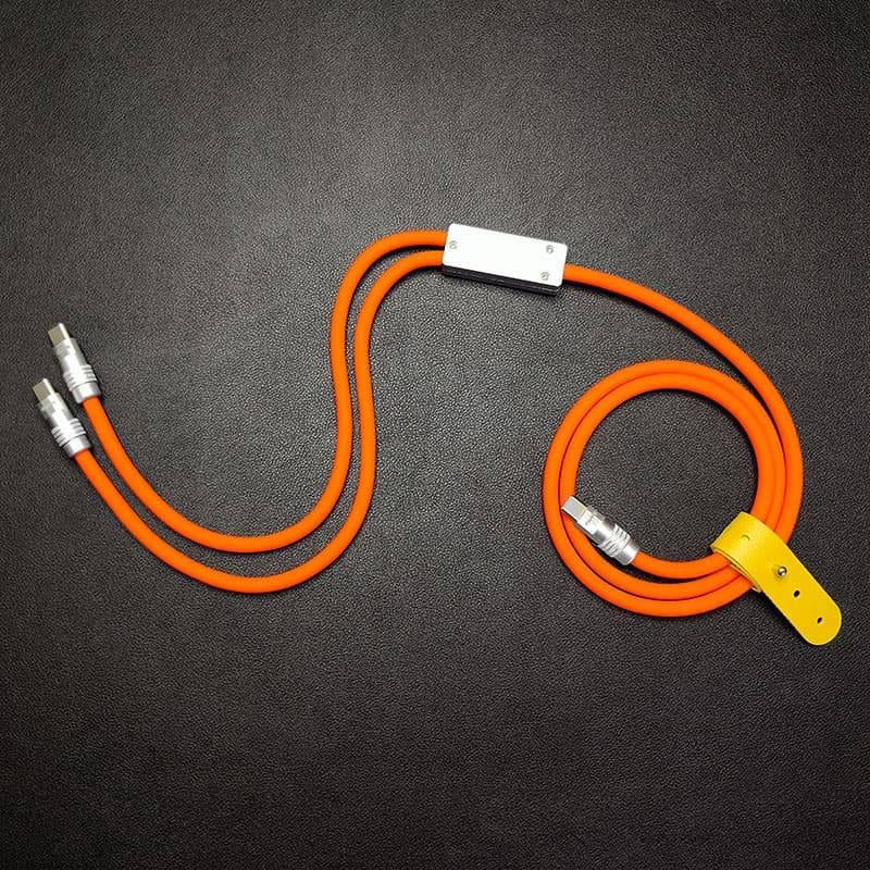 "Chubby" 2 IN 1 100W Charge Cable