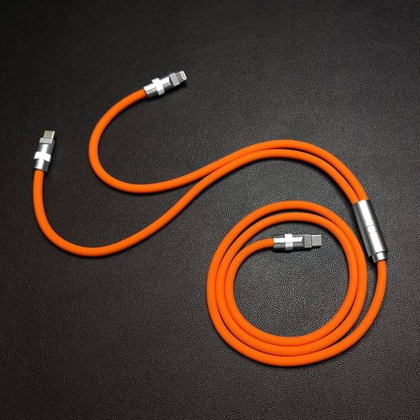 "Chubby" 2 In 1 Fast Charge Cable C+Lightning