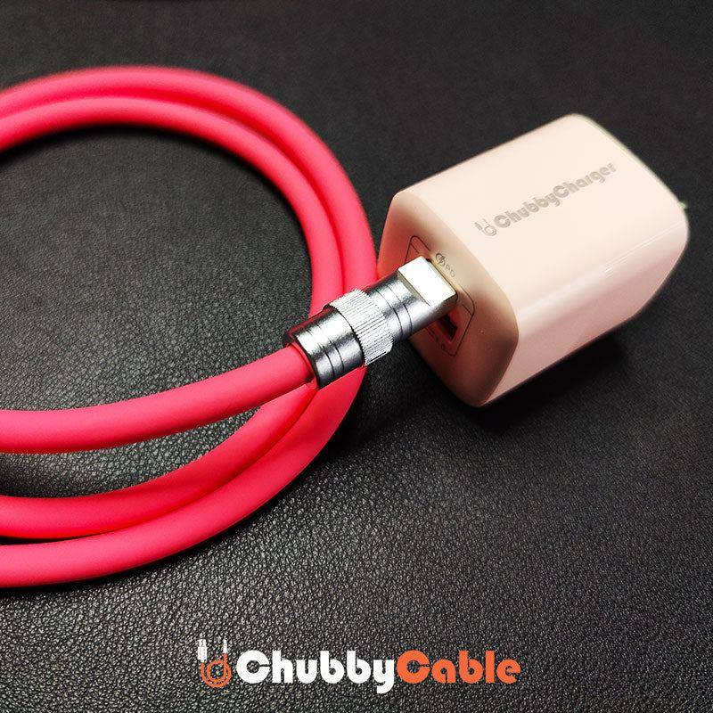 "Chubby" 2 In 1 Fast Charge Cable C+Lightning