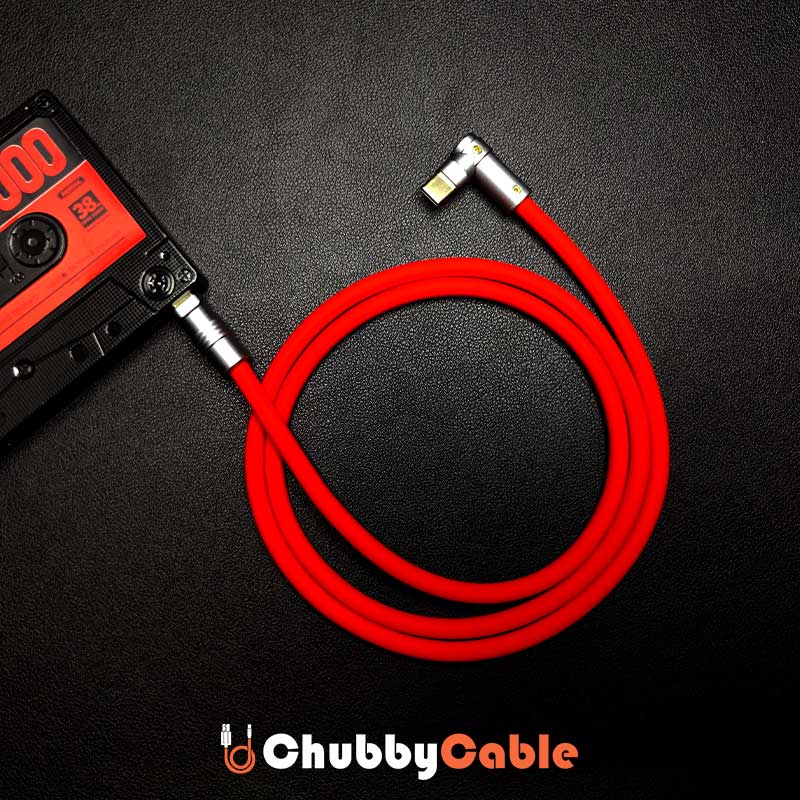 "Chubby" 90° Elbow Design Fast Charge Cable