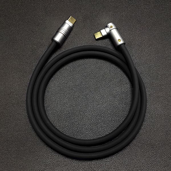 "Chubby" 90° Elbow Design Fast Charge Cable