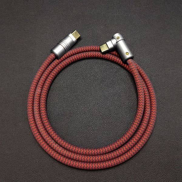 "Chubby" 90° Elbow Design Fast Charge Cable