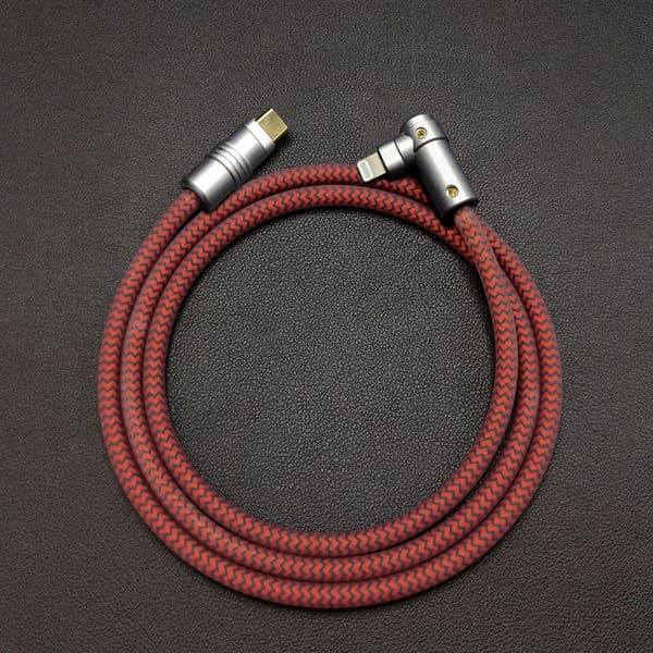 "Chubby" 90° Elbow Design Fast Charge Cable