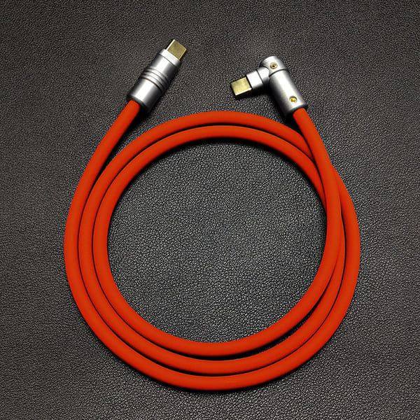 "Chubby" 90° Elbow Design Fast Charge Cable