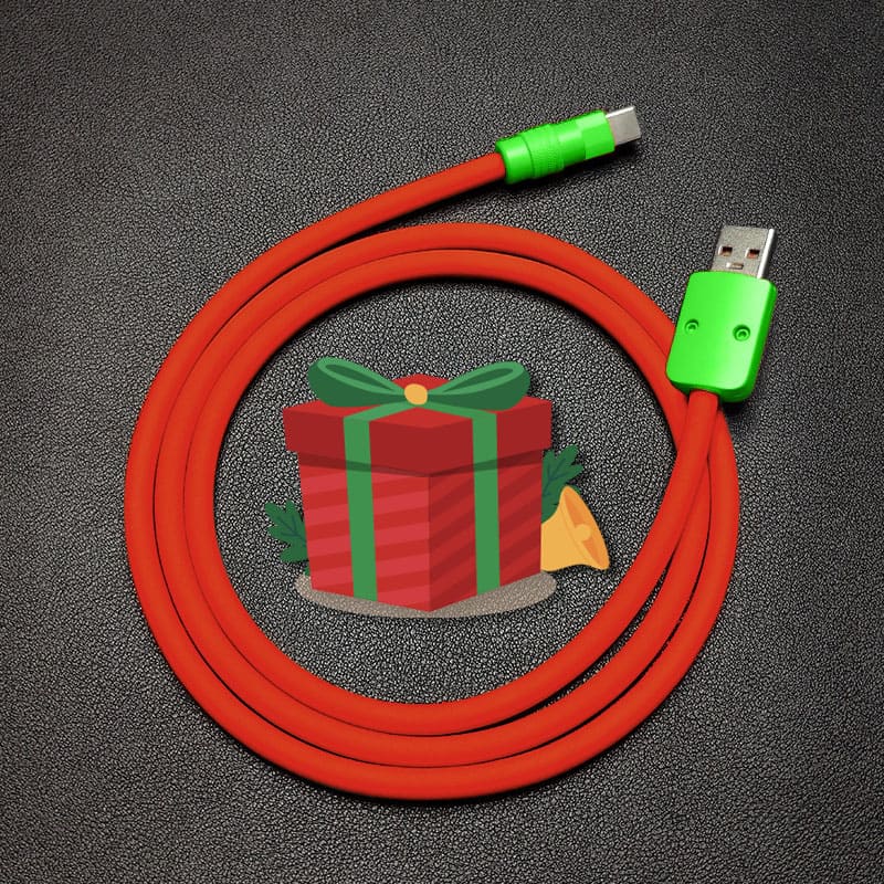 "Chubby Christmas" Christmas Special Fast Charge Cable