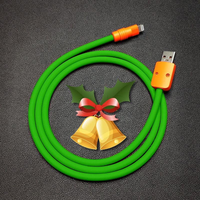 "Chubby Christmas" Christmas Special Fast Charge Cable