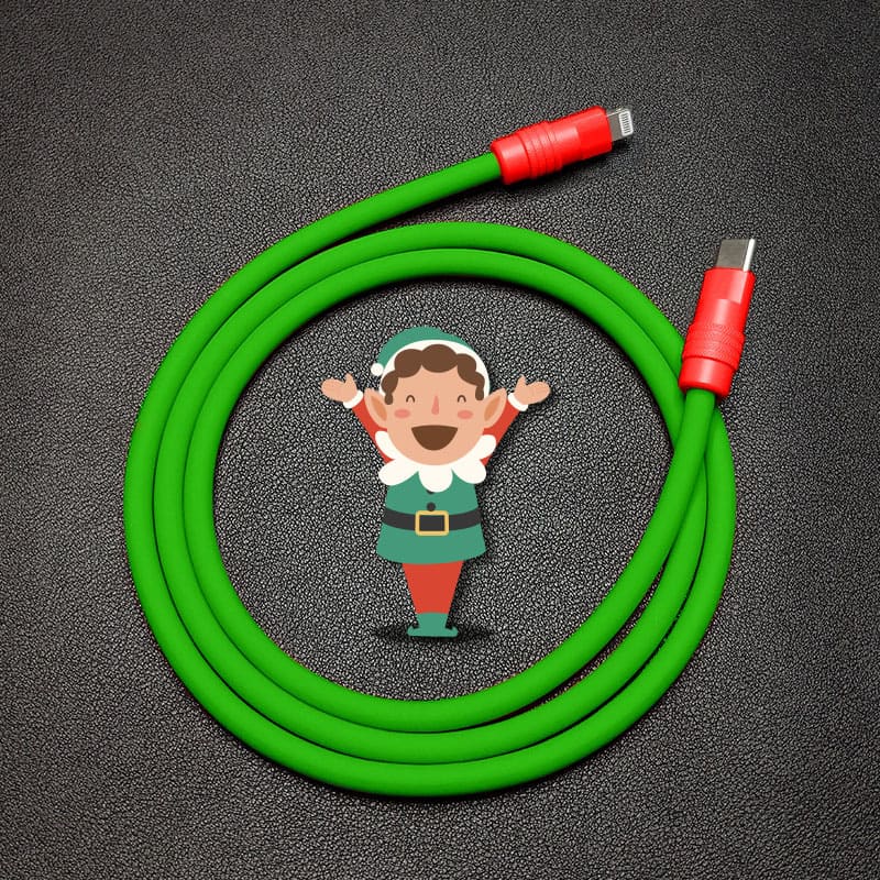 "Chubby Christmas" Christmas Special Fast Charge Cable