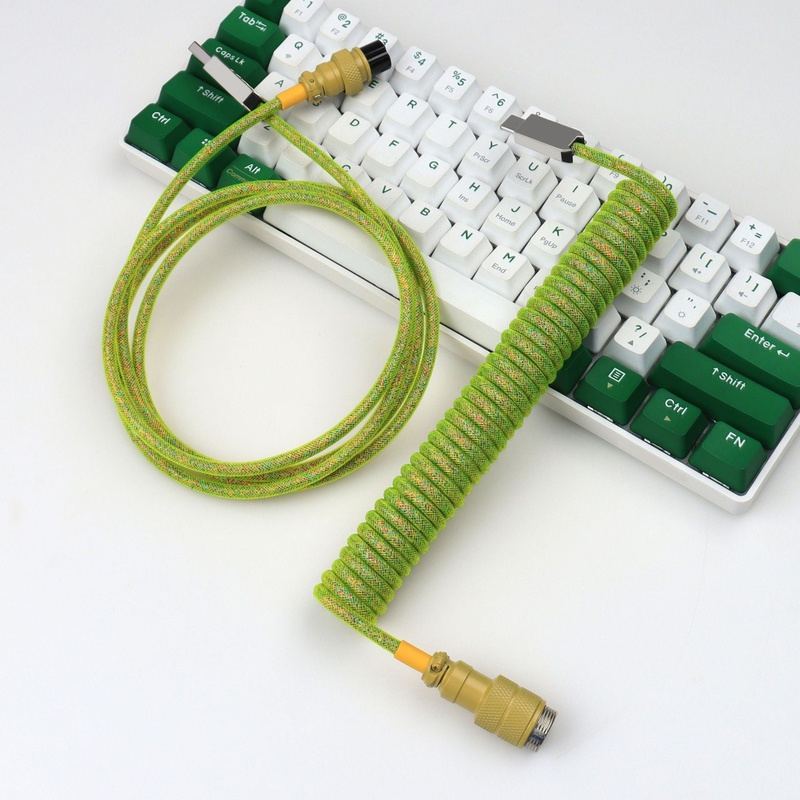 "Chubby" Colorful Aviation Plug Mechanical Keyboard Cable