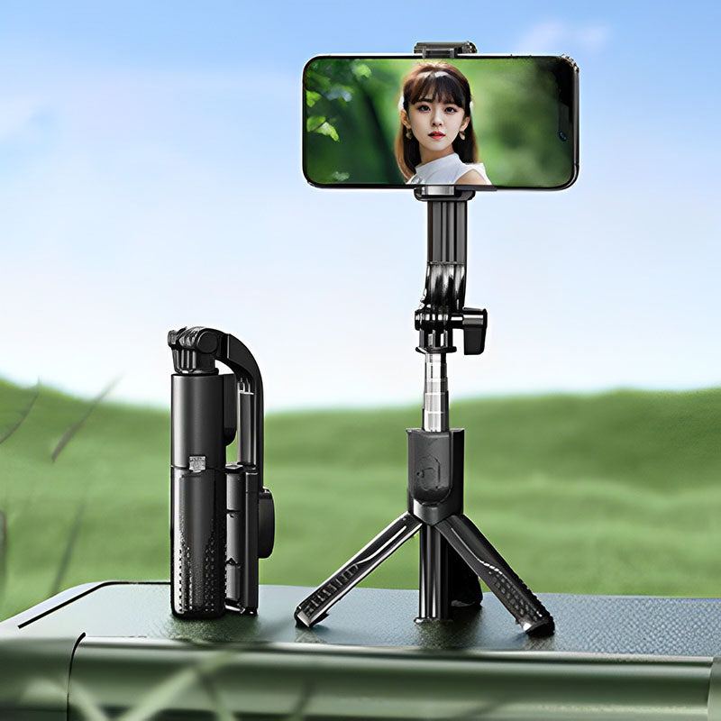 "Chubby" Convenient Bluetooth Remote Control Retractable Tripod & Selfie Stick