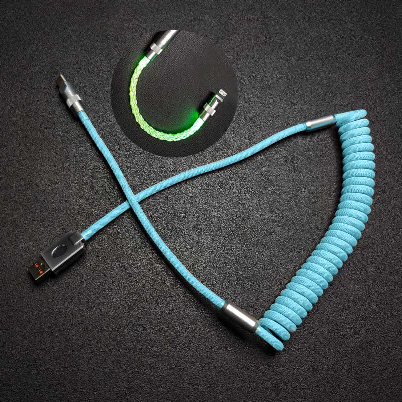 "Chubby" Glowing Fishing Net Spring Cable