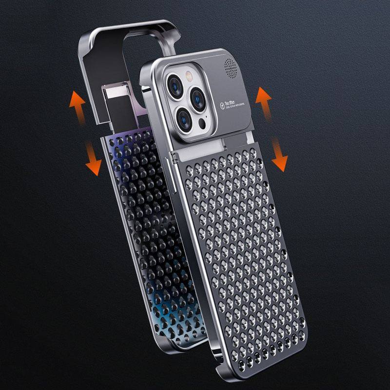 "Chubby" Heat Dissipation And Anti-Drop Aluminum Alloy iPhone Case