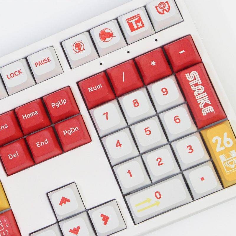 "Chubby Keycap" XDA Mechanical Keyboard Keycap Set - Blood Sport