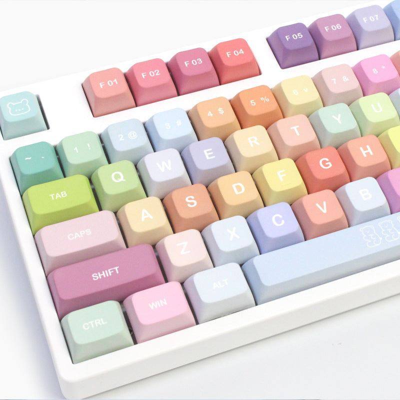 "Chubby Keycap" XDA Mechanical Keyboard Keycap Set - Bear Theme