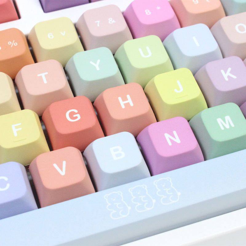 "Chubby Keycap" XDA Mechanical Keyboard Keycap Set - Bear Theme