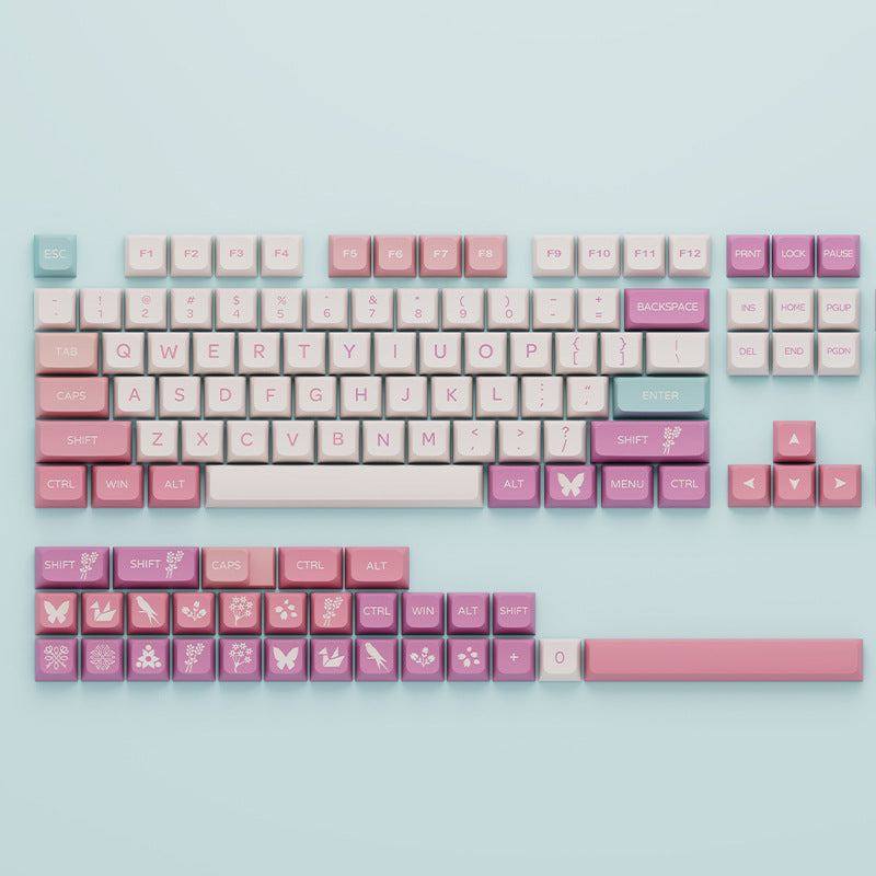 "Chubby Keycap" XDA Mechanical Keyboard Keycap Set - Cloud Theme