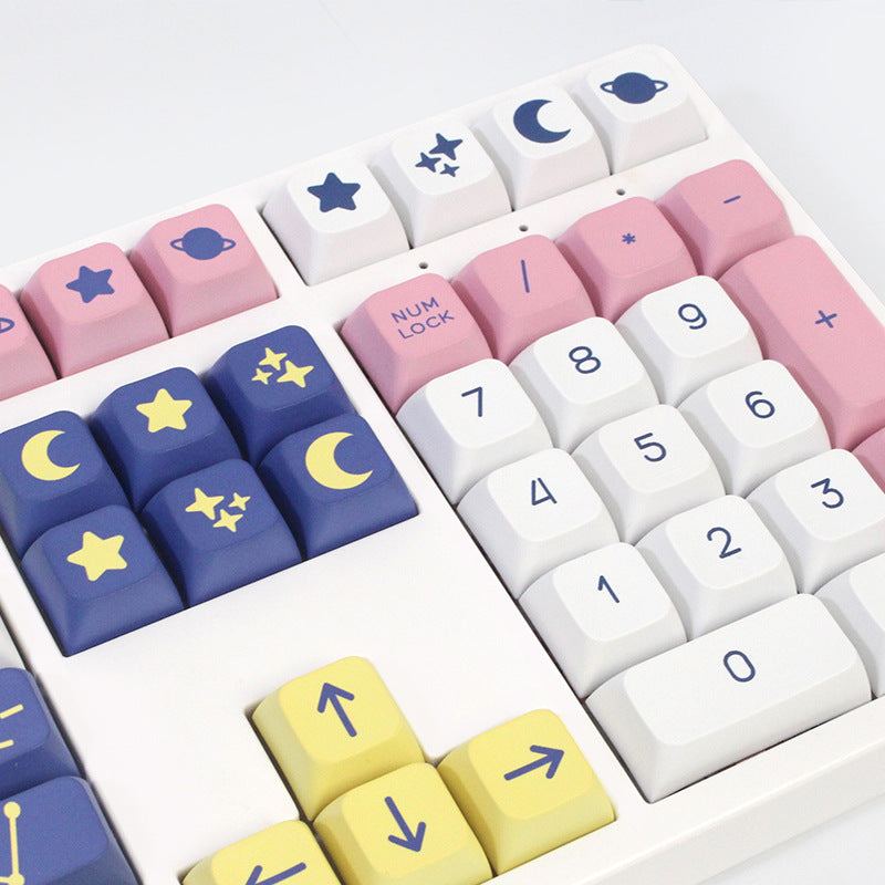 "Chubby Keycap" XDA Mechanical Keyboard Keycap Set - Constellation Theme