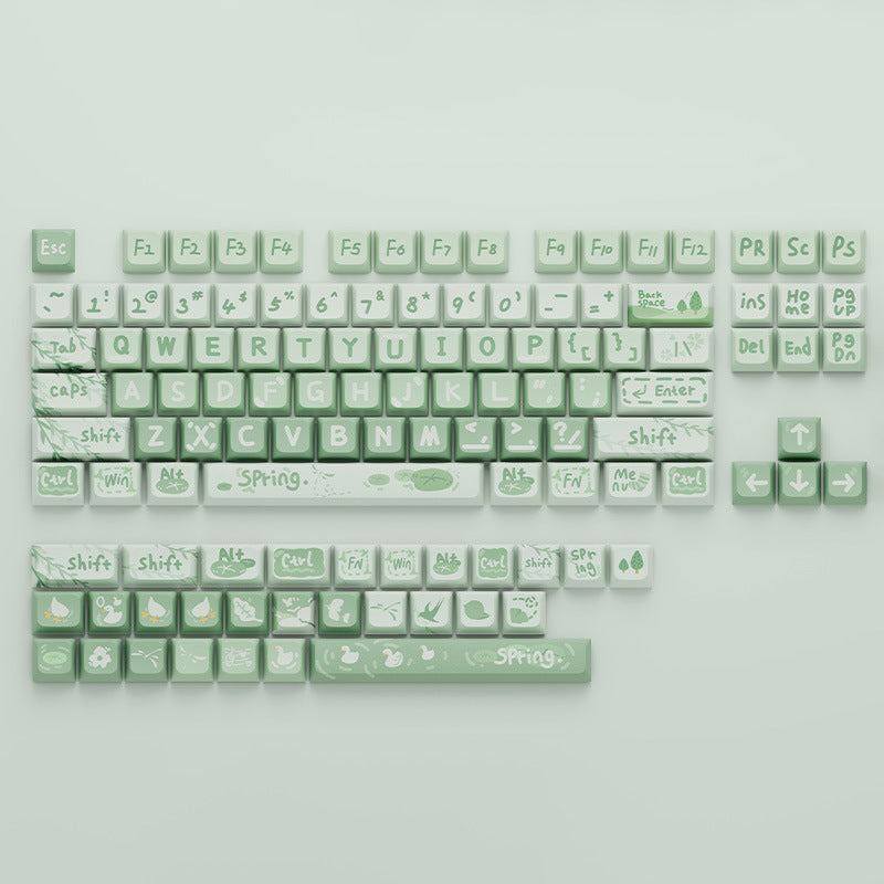 "Chubby Keycap" XDA Mechanical Keyboard Keycap Set - Early Spring