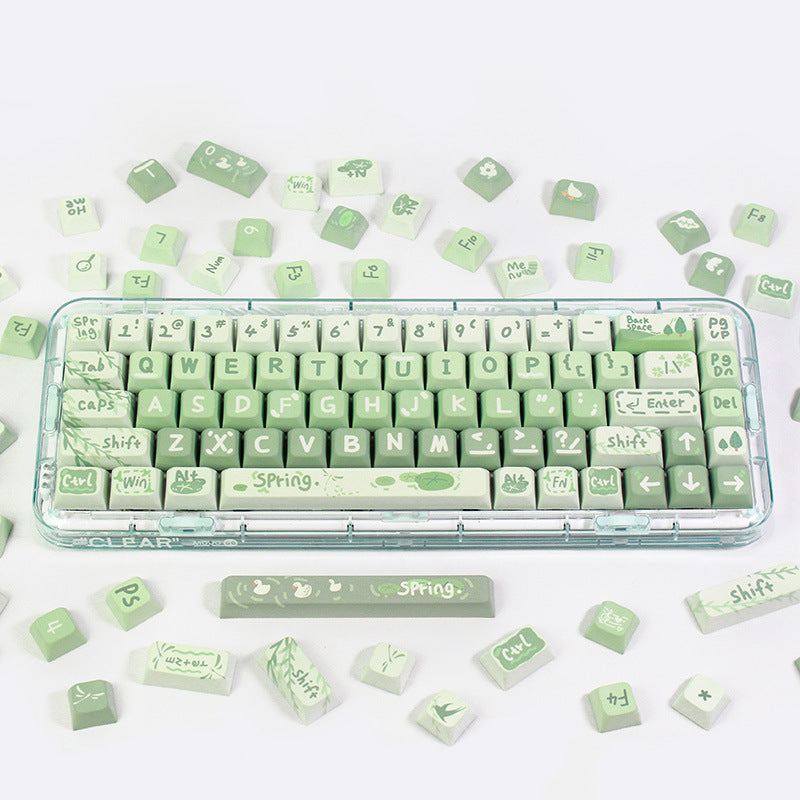 "Chubby Keycap" XDA Mechanical Keyboard Keycap Set - Early Spring