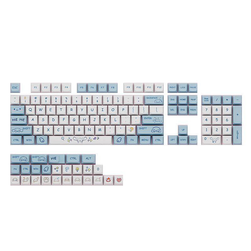 "Chubby Keycap" XDA Mechanical Keyboard Keycap Set - Rabbit Theme