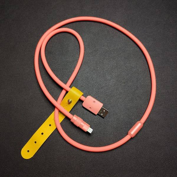 "Chubby" Solid Color Silicone Charge Cable