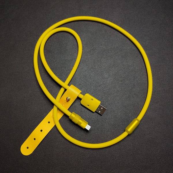 "Chubby" Solid Color Silicone Charge Cable