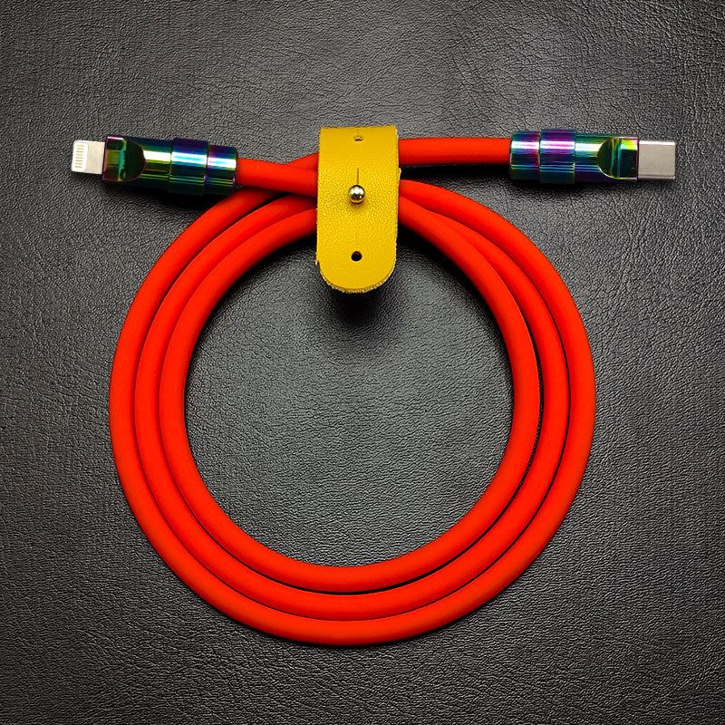 "Chubby" Special Designed Cable With Colored Connectors