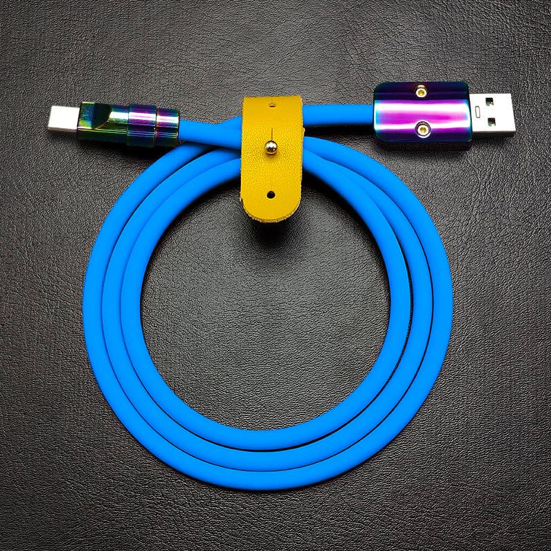 "Chubby" Special Designed Cable With Colored Connectors