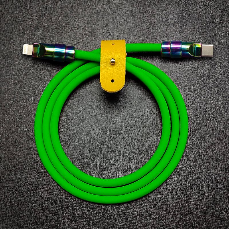 "Chubby" Special Designed Cable With Colored Connectors