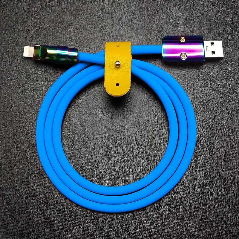 "Chubby" Special Designed Cable With Colored Connectors