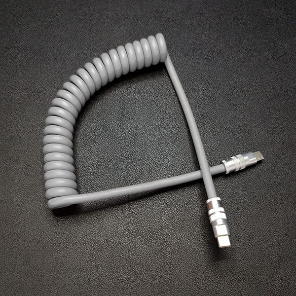 "Chubby" Spring Fast Charge Cable