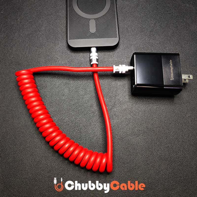 "Chubby" Spring Fast Charge Cable